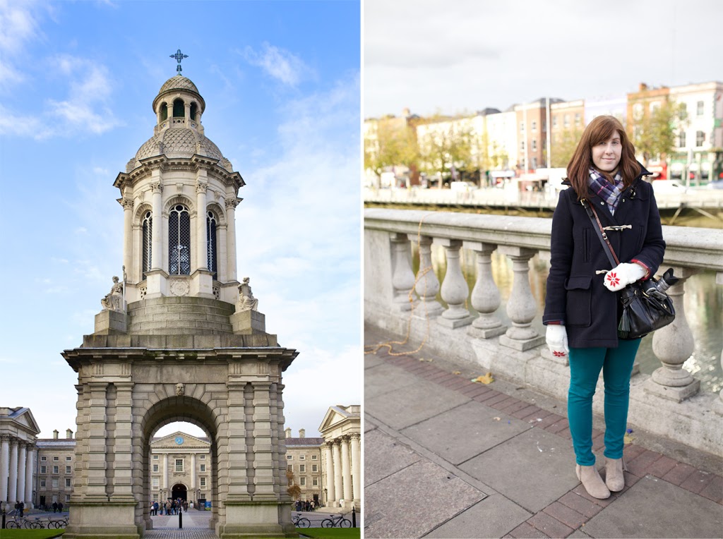 exploring Dublin in the autumn trinity college travel style Ireland 