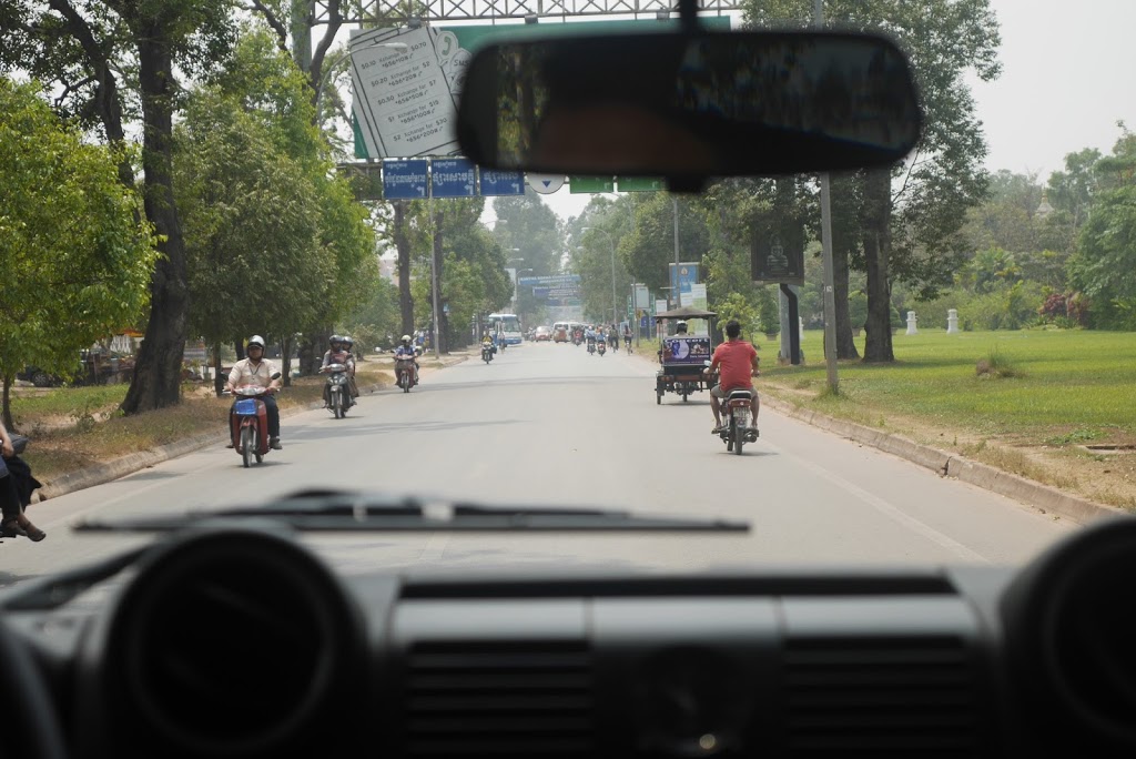 arriving in Siem Reap