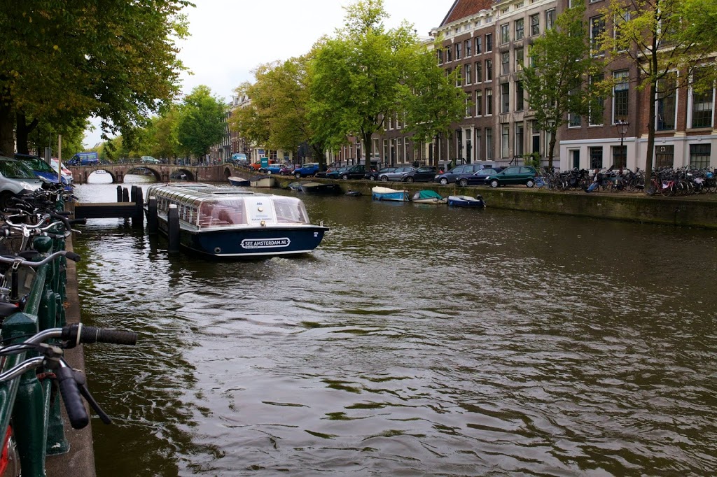 Cruising the Canals in Amsterdam