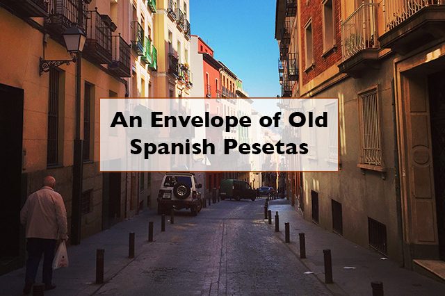 old spanish pesetas