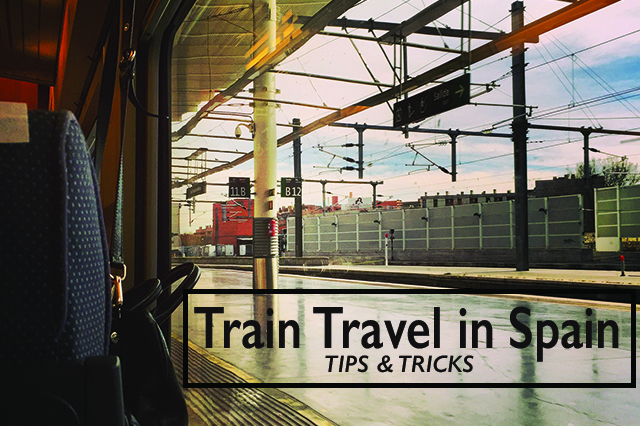 tips for train travel in spain