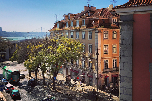 lx boutique hotel review Lisbon Portugal view