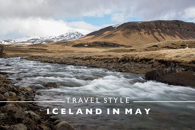 travel style Iceland in May