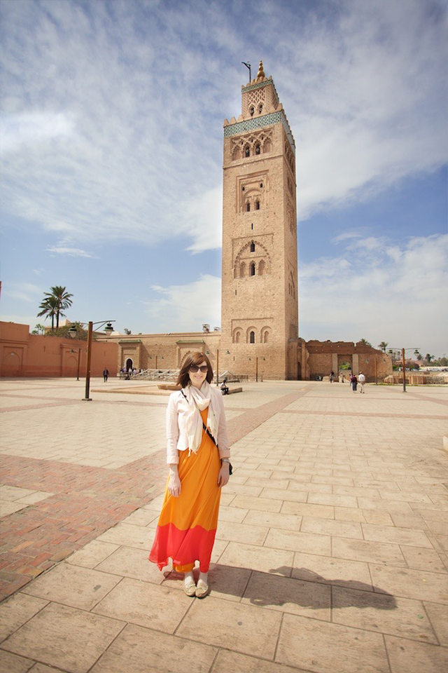travel outfit for Marrakech
