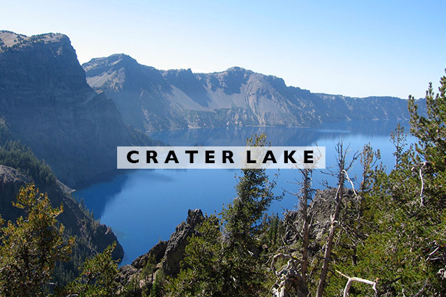 photogenic crater lake Oregon