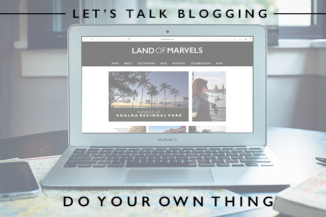 let's talk blogging 