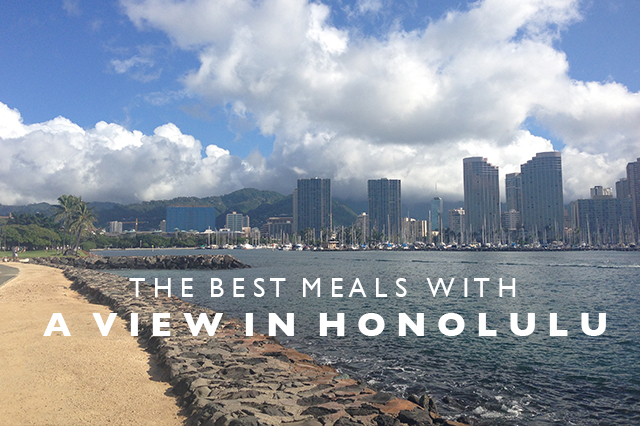 meals with a view in Honolulu