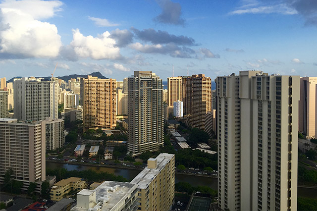 view of Honolulu