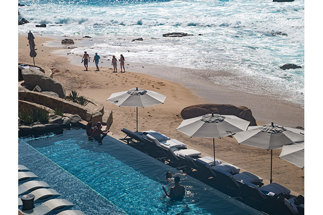 Esperanza Resort Los Cabos beach pool