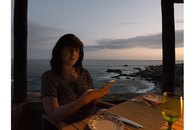 evening in mexico dinner by the ocean