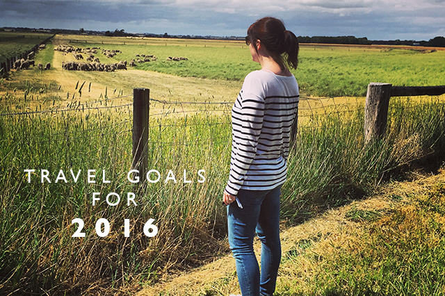 travel goals 2016