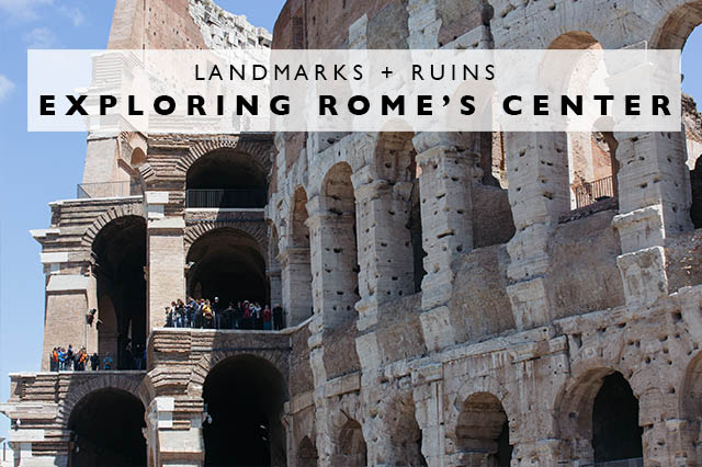 exploring rome's center 