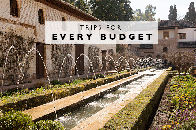 trips for every budget 