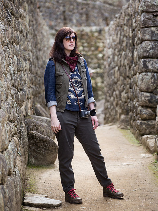 travel outfit for Machu Picchu 