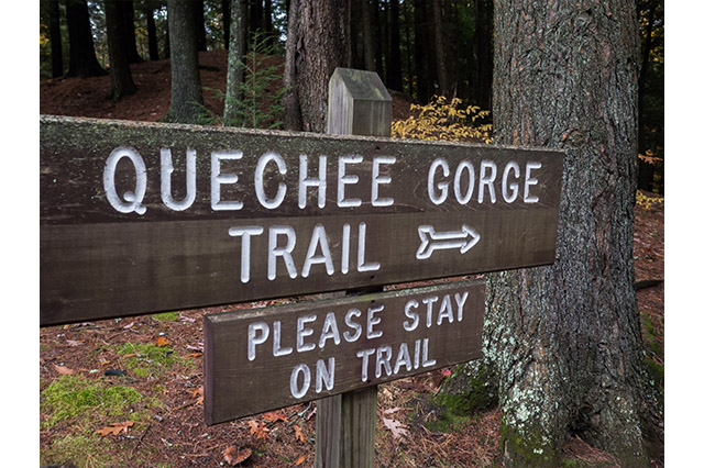 Quechee Gorge Trail