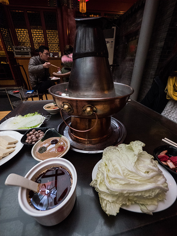 hot pot restaurant in Beijing China