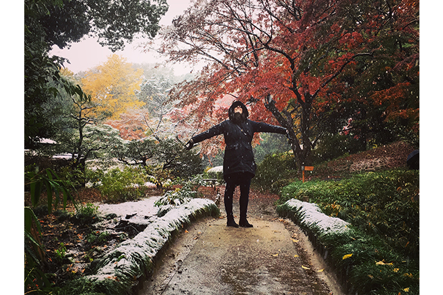 Fall in the Rikugi-en garden Tokyo
