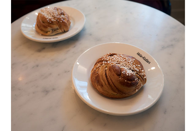 cinnamon buns in Stockholm