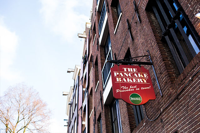 the pancake bakery Amsterdam
