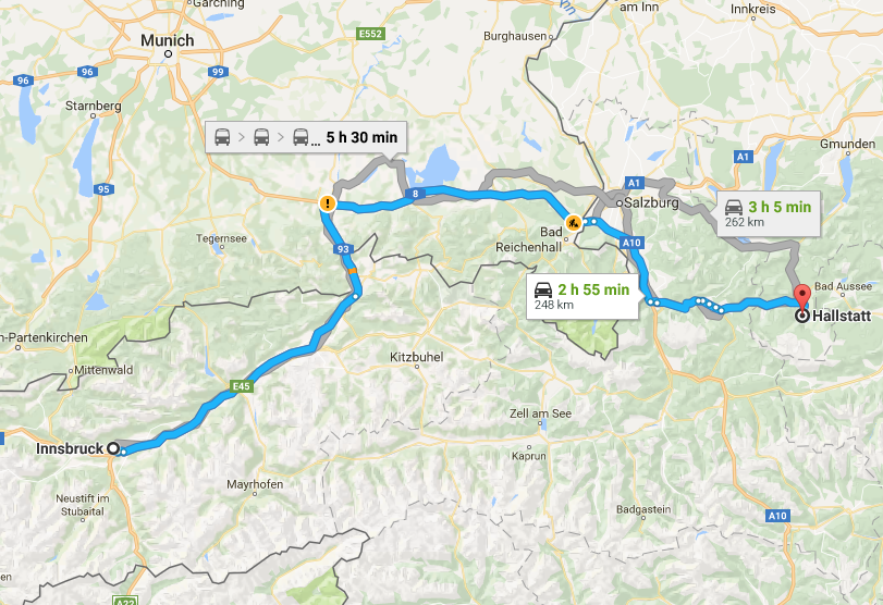 bavarian alps road trip