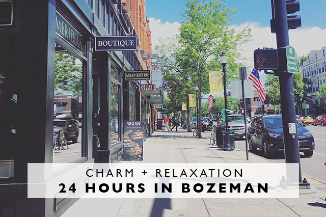 24 hours in Bozeman Montana