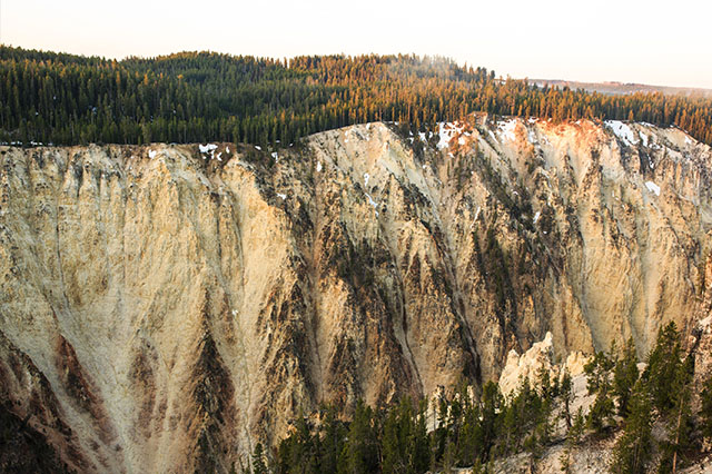 Grand Canyon of the Yellowstone at Sunrise