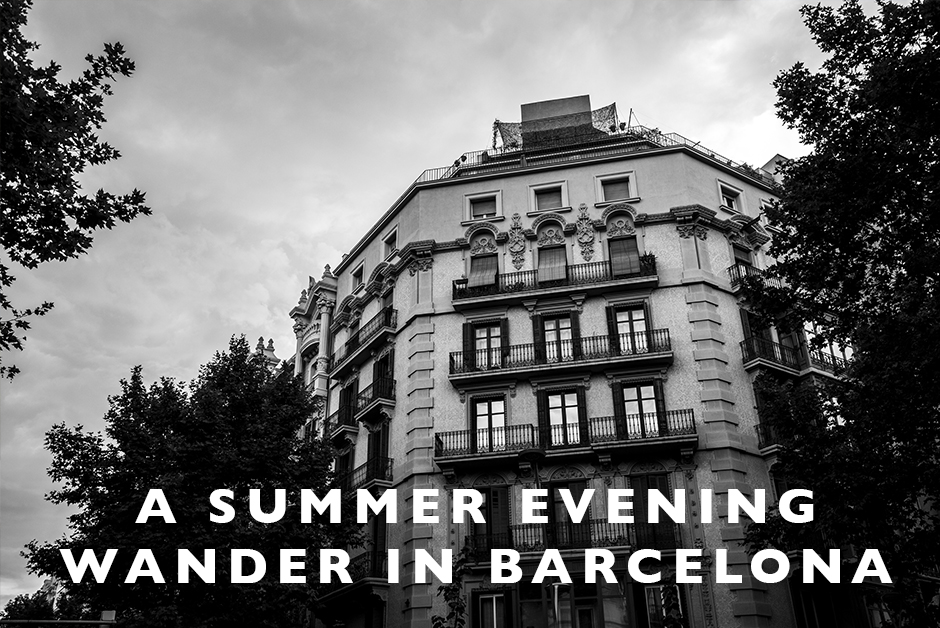 A Summer Evening in Barcelona