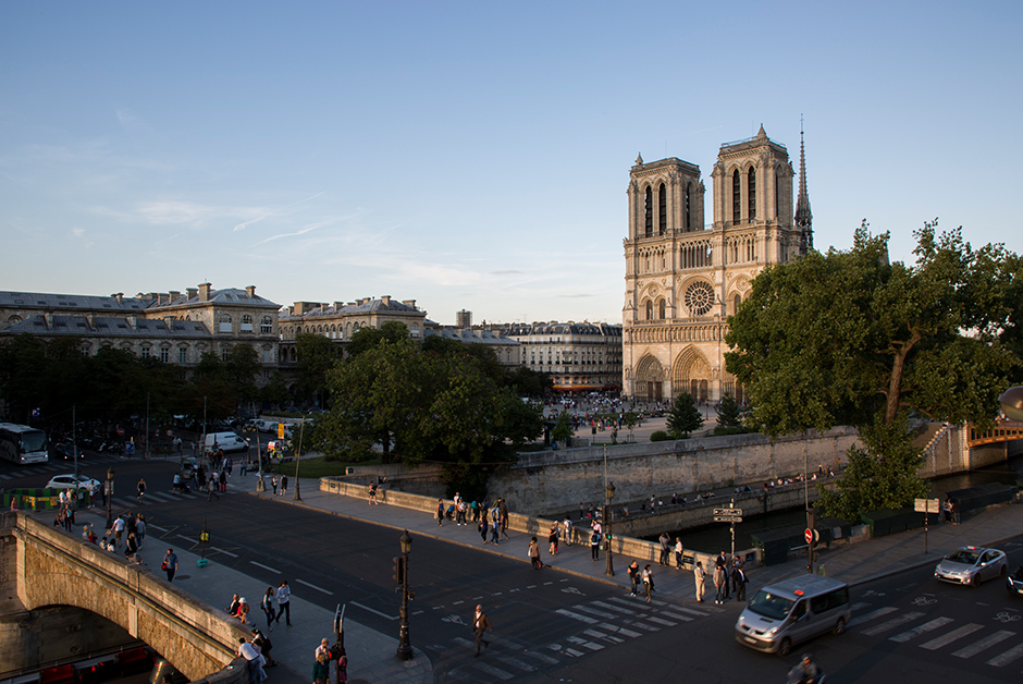 Notre Dame in the Summer