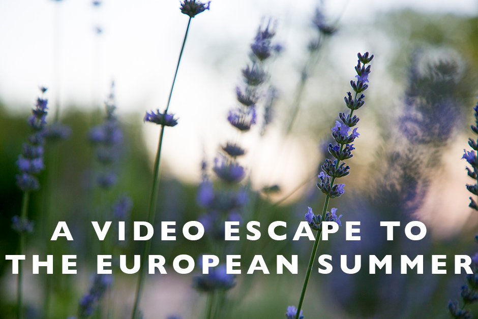 Video escape to the European Summer