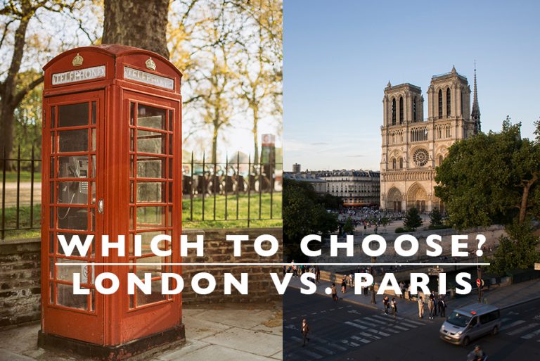 is it cheaper to visit london or paris