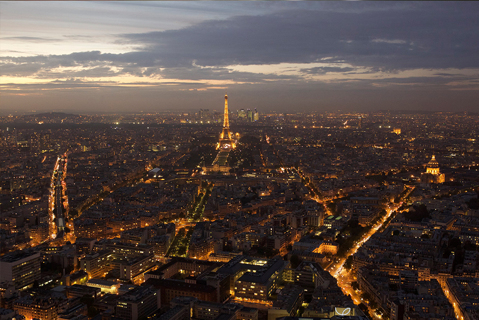 See Paris from above