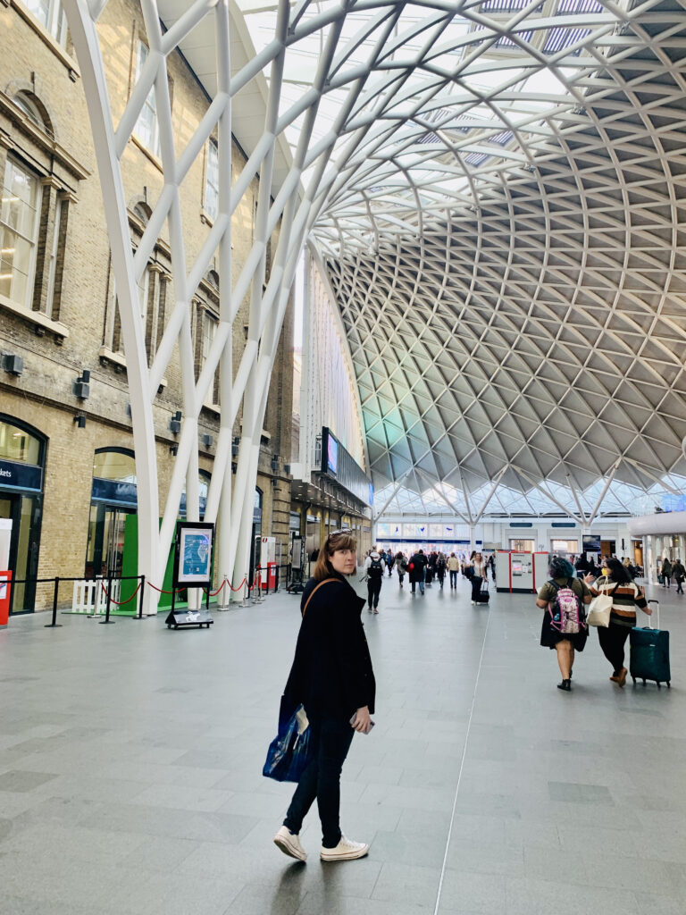 Taking the Eurostar between Paris and London