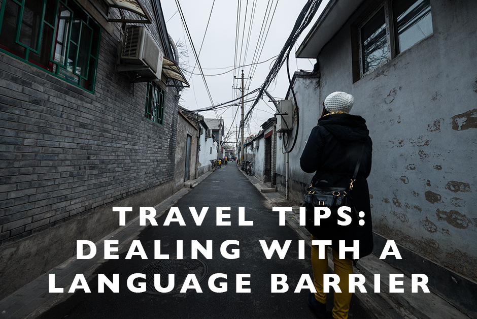 dealing with a language barrier