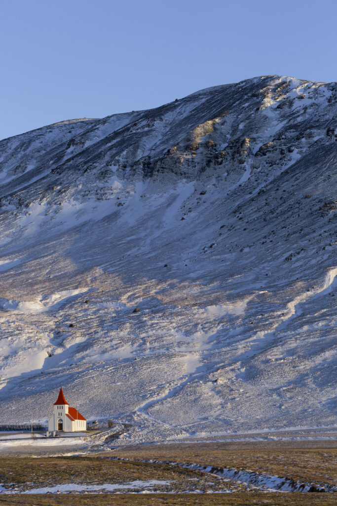 Driving in Iceland in the Winter