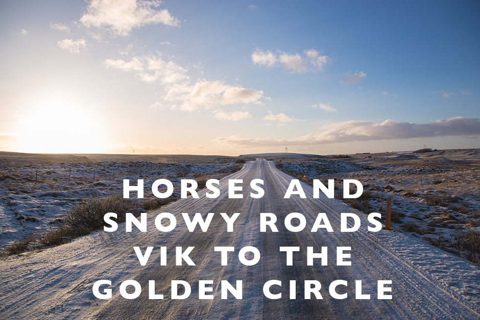 Driving from Vik to the Golden Circle