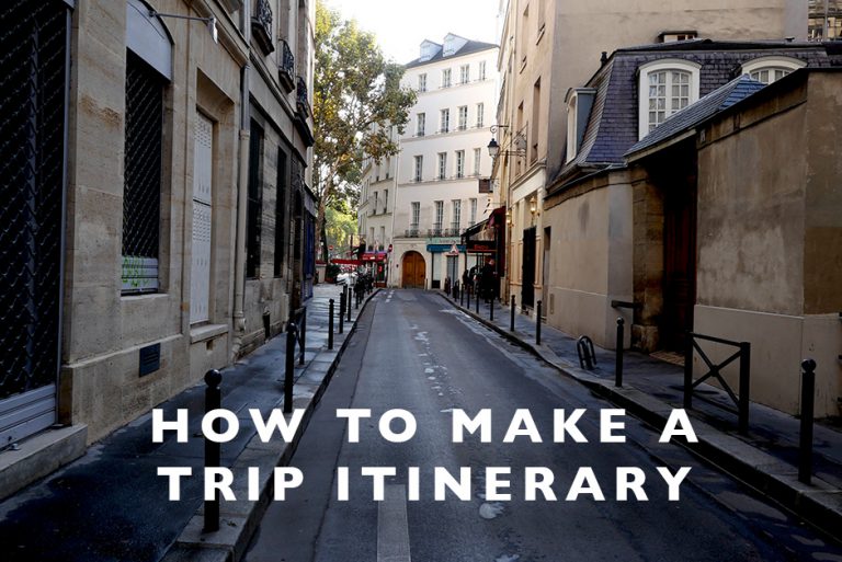 how-to-make-a-trip-itinerary