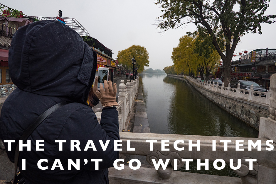 travel tech items I can't go without