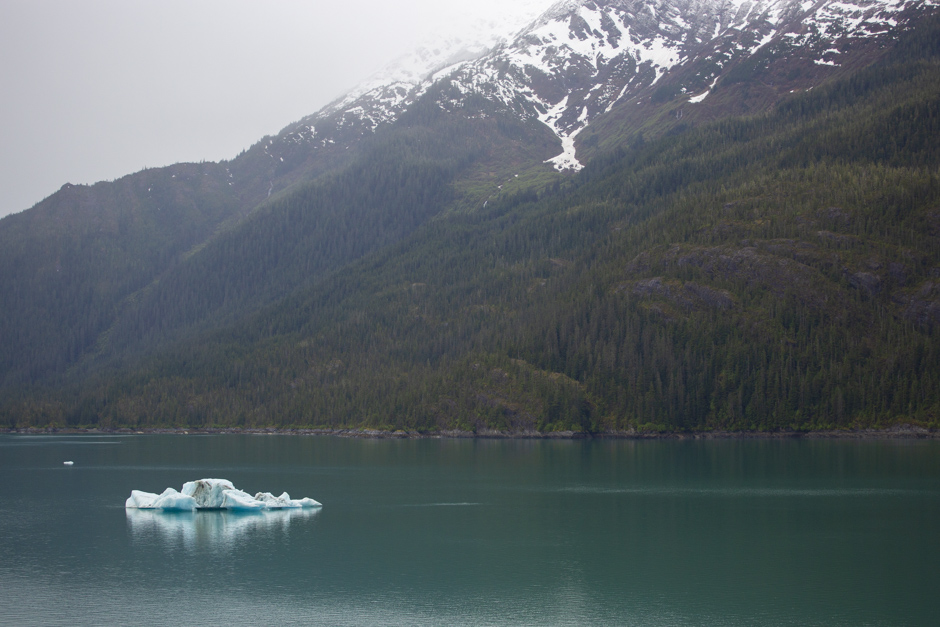 morning at Dawe's Glacier Alaska cruise