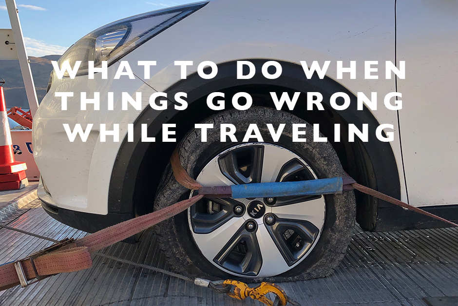 When things go wrong while traveling