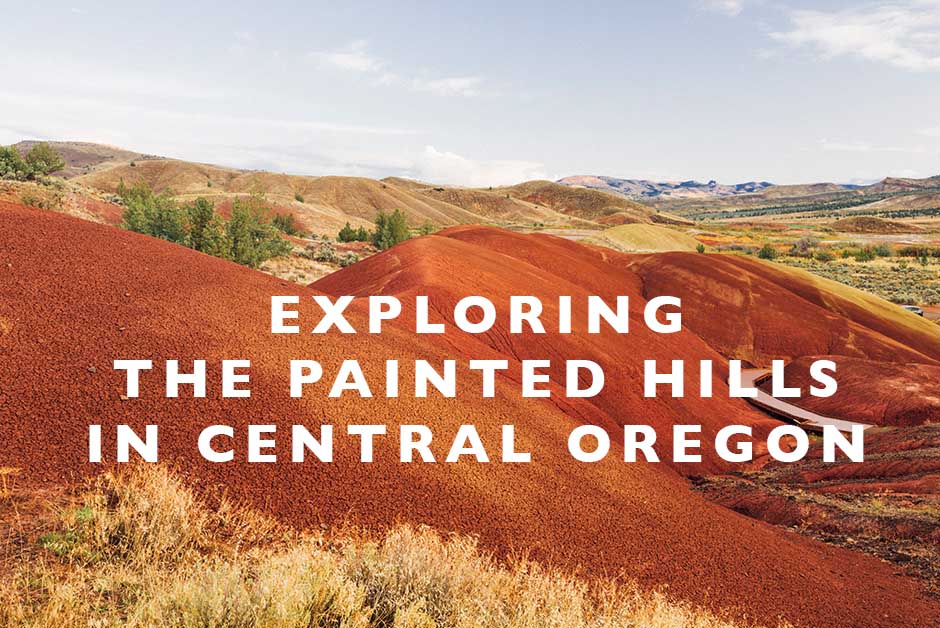 exploring the painted hills Central Oregon 