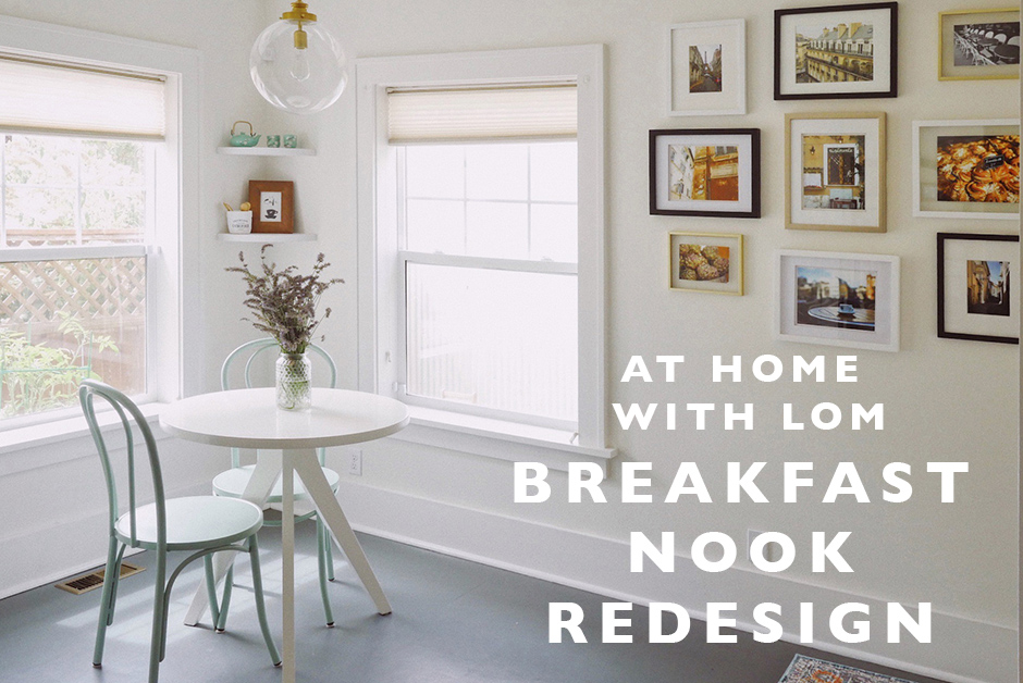 Breakfast nook redesign