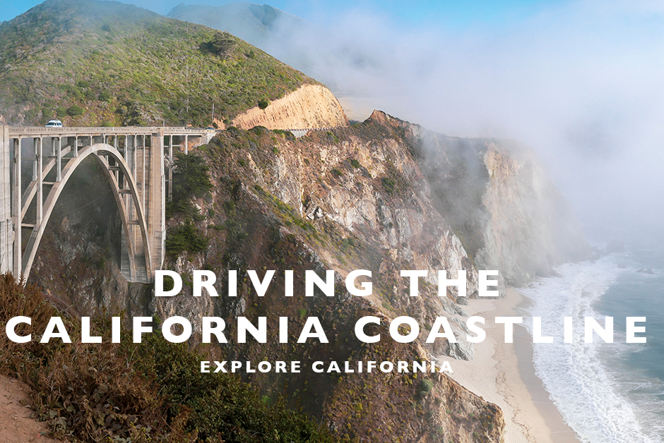 driving the california coastline