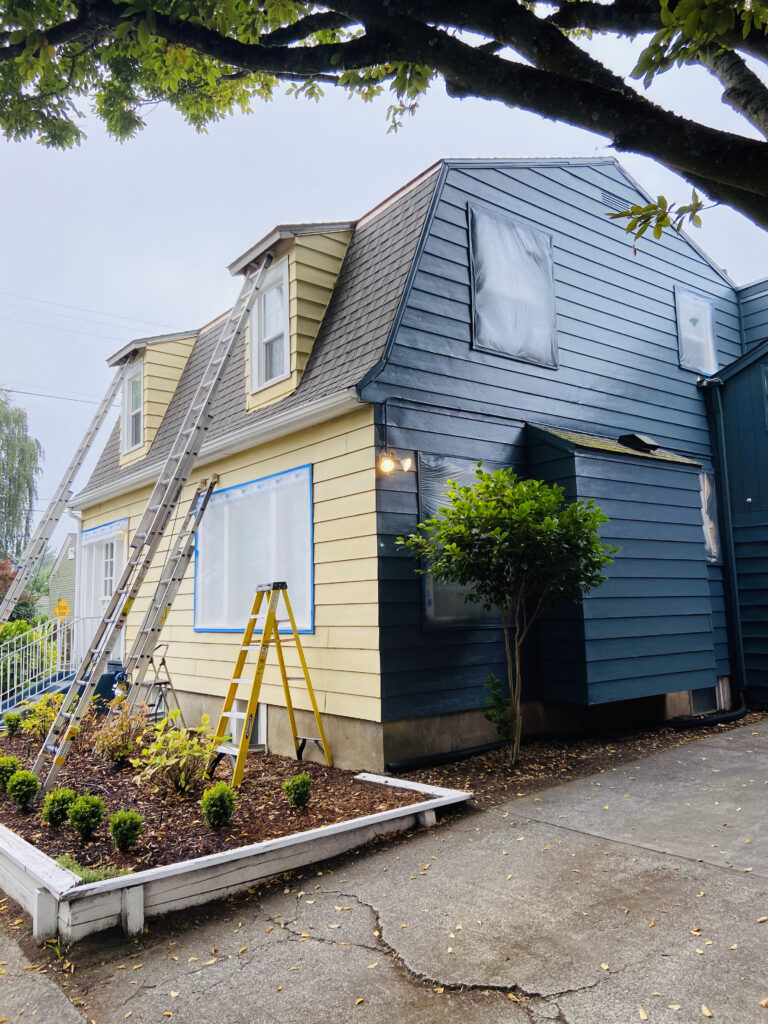 our house's exterior makeover 
