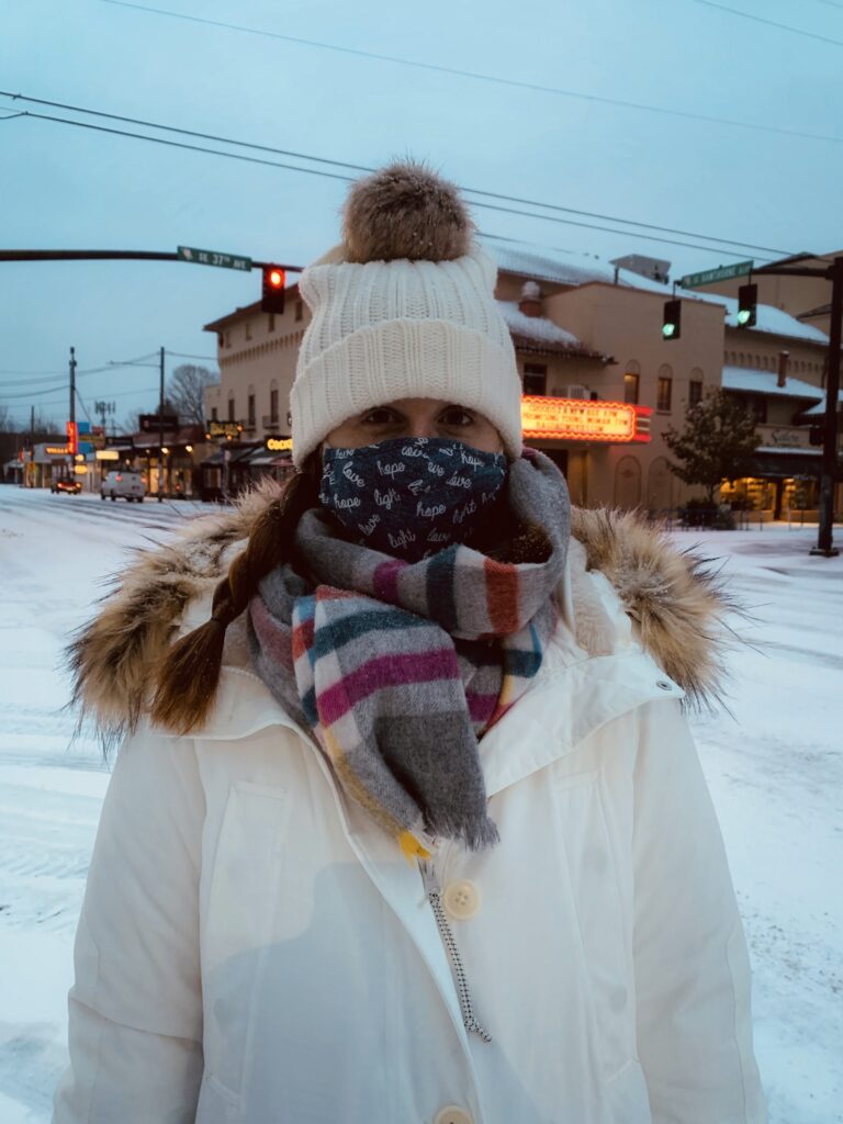 A Snowy Valentine's Pandemic Weekend in Portland