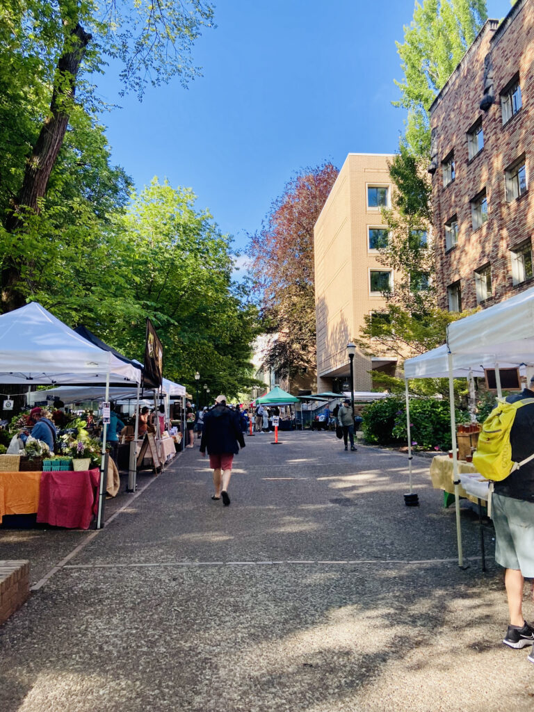 can't miss in Portland the Portland Farmers Market