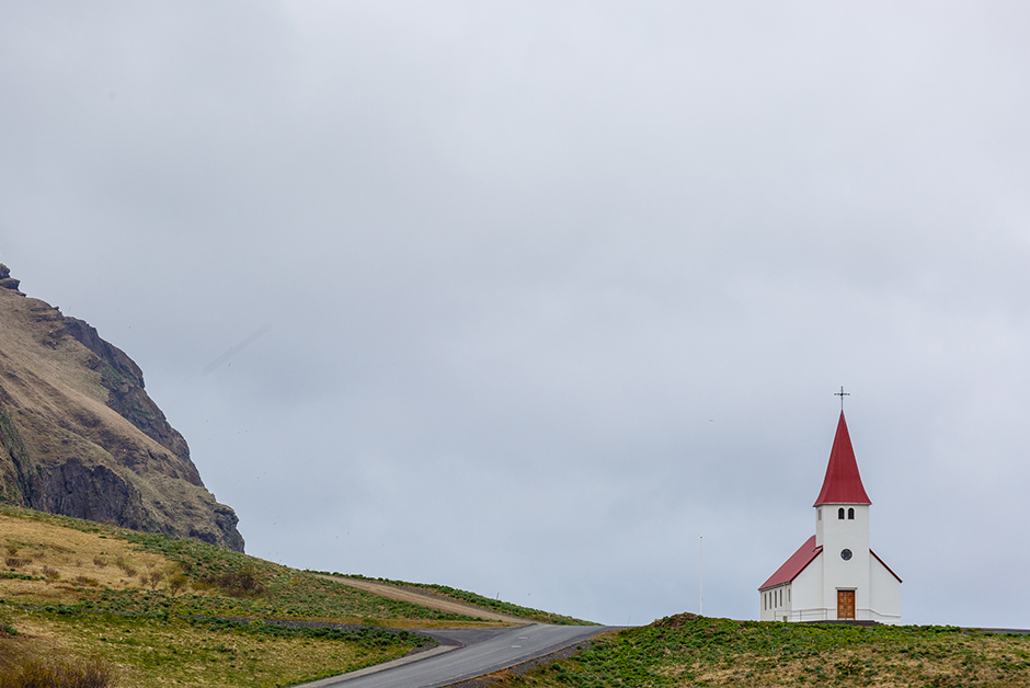 church in Vik Iceland