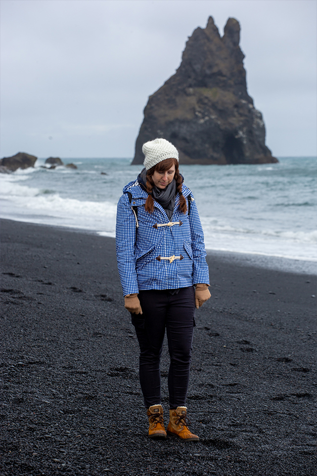 black sand beaches in Vik Iceland