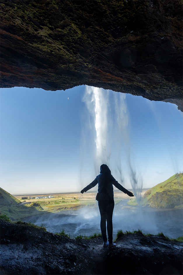 Seljalandsfoss waterfall Iceland