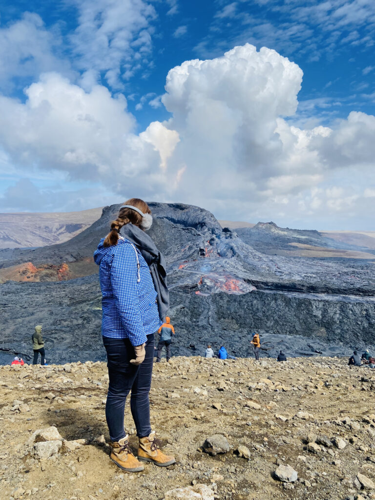 Witnessing the Fagradalsfjall Volcanic Eruption in Iceland