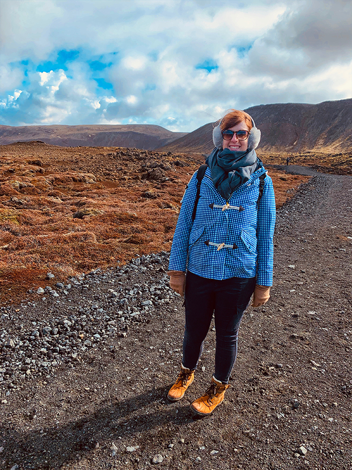 outfit for the Fagradalsfjall volcano in iceland